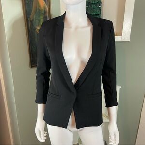 Capulet Women's Classic Black Blazer Jacket Office Work xsmall revolve xs